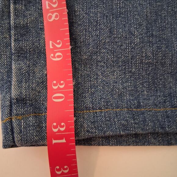 Ermenegildo Zegna Medium Dark Blue Jeans size 40 Made In Italy High rise luxury - Picture 7 of 13